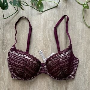 Victoria's Secret 32DD Dream Angels Demi Bra lace bra